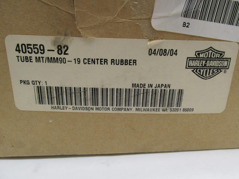 Harley-Davidson Genuine NOS Center Rubber Inner Tire Tube 40559-82