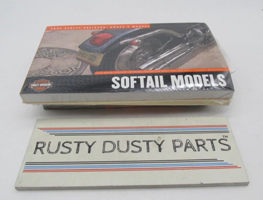 Harley-Davidson Official Factory 2002 Softail Owner's Manual 99588-02D 99469-02