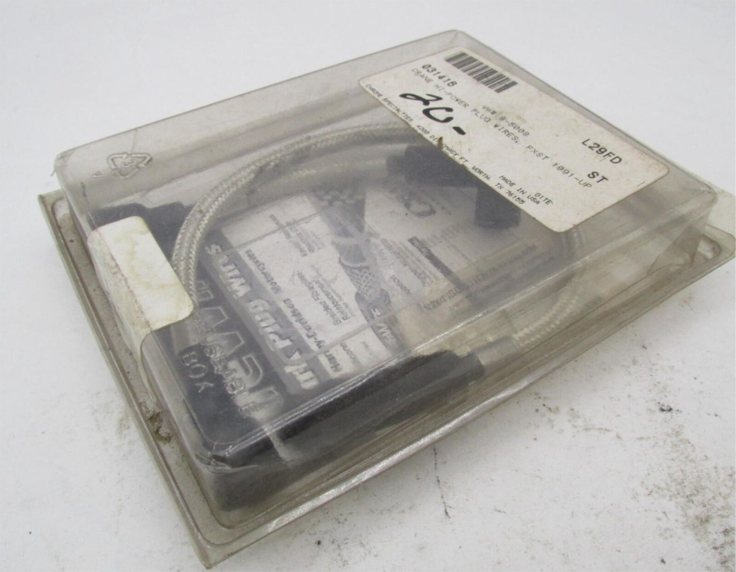 Harley Crane Hi-Power Spark Plug Ignition Wires 1991-UP FXST 031418 8-5008