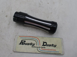 Harley Davidson Metal Grooved Black Tapered Custom Chopper Metal Throttle Grip