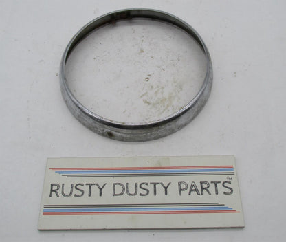 Vintage Original BSA Triumph 7.5" Headlight Headlamp Trim Ring