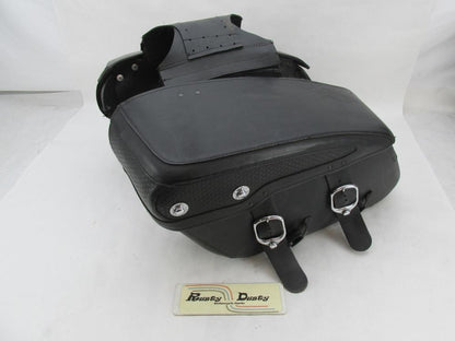 Pair of Harley-Davidson Genuine Road King Black Saddlebags