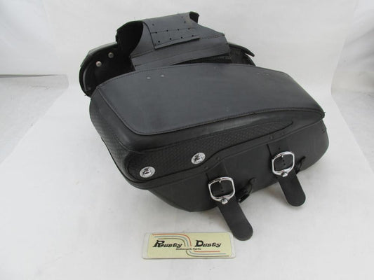 Pair of Harley-Davidson Genuine Road King Black Saddlebags