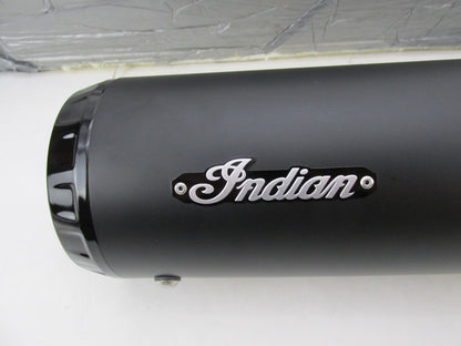 Indian Genuine OEM NOS Complete 2 into 1 Black Exhaust System 2884111-