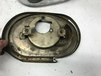 HARLEY SPORTSTER IRONHEAD 1966-69 AIR CLEANER Intake Backing plate & C