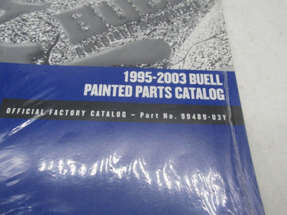 Buell NOS Sealed Official Factory 1995-2003 Painted Parts Catalog 99489-03Y
