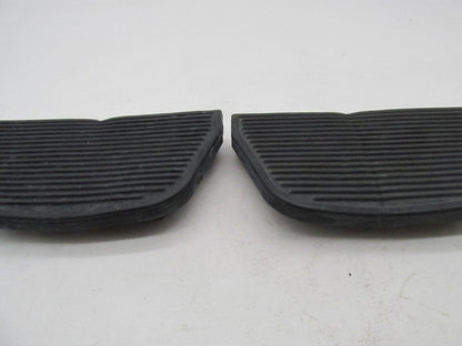 Pair of Harley Davidson Black Passenger Floor Board Rubber Pads 50606-06