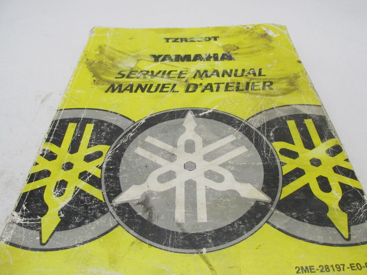 Yamaha Genuine Factory OEM TZR250T Service Manual 2ME-28197-E0-00