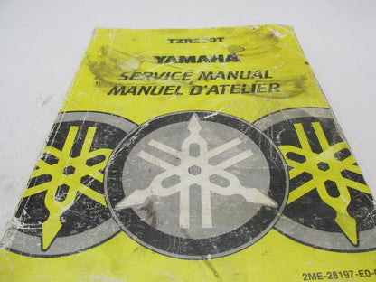 Yamaha Genuine Factory OEM TZR250T Service Manual 2ME-28197-E0-00