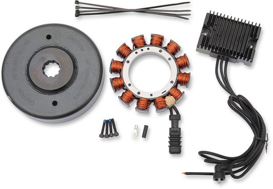 Drag Specialties Charging Kit Black 2112-1204
