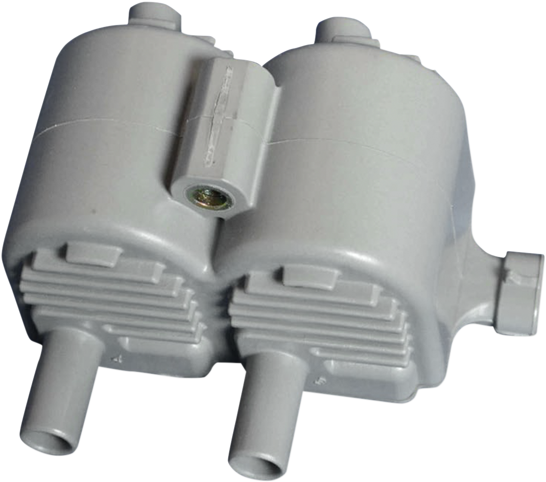 Drag Specialties Ignition Coil Grey Dual Fire 2102-0359