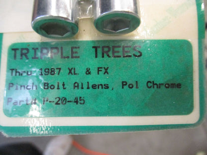Harley Davidson XL FX Gardner Wescott Triple Tree Pinch Bolts P-20-45
