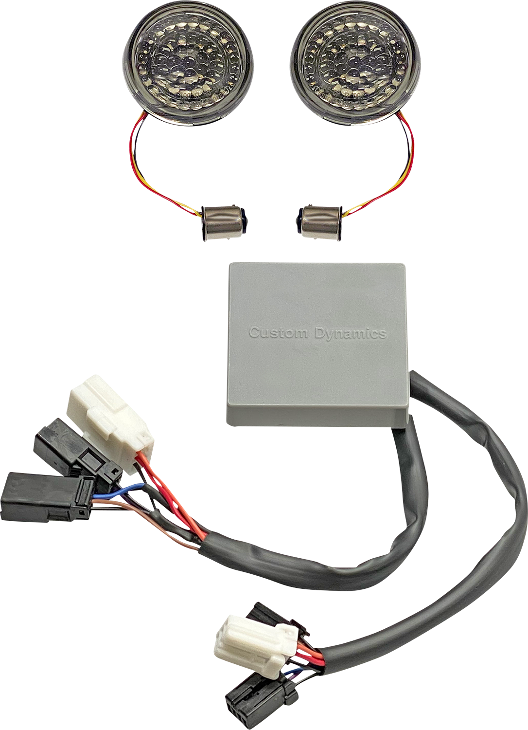 Custom Dynamics SMART LED 1157 Bullet Turn Signals with Controller CD-STS-BCMXL