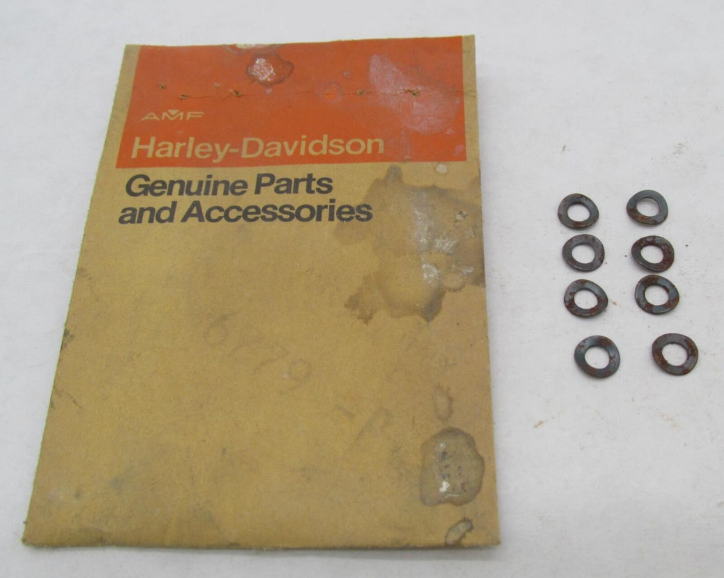 Lot of 8 Harley-Davidson Aermacchi Genuine NOS Washers 6779-P
