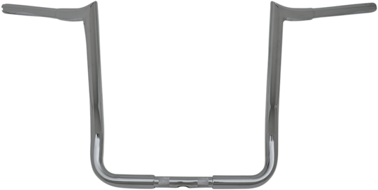 LA Choppers 1 1/4" Bagger Prime Ape Handlebars Chrome 16" End rise LA-7352-16