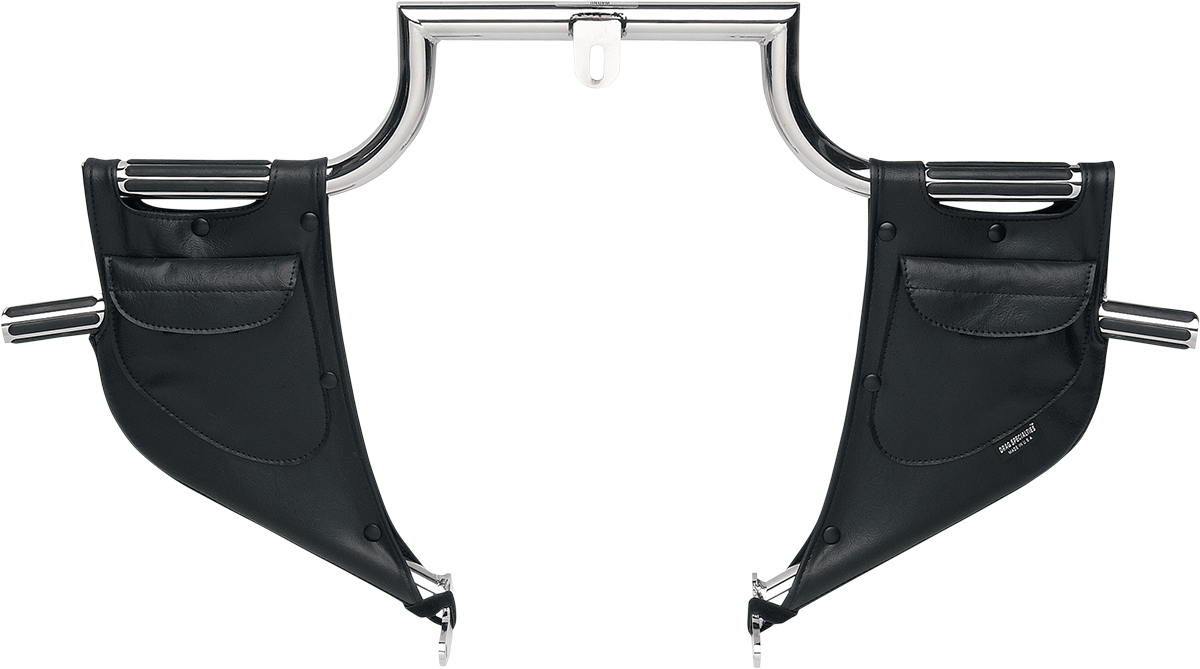 Drag Specialties Lowers for Lindby Twinbars and Highway Bars Plain 3550-0032