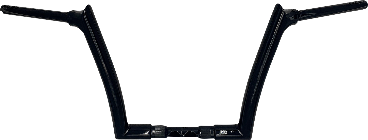 Fat Baggers, Inc. 1-1/2" EZ Install Pointed Top Handlebar 12" Black 816012-B