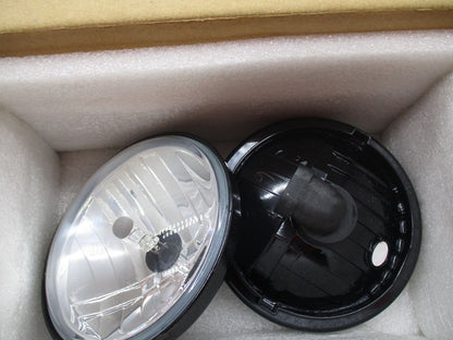 Set of 2 Harley Davidson Stock Black Aux Passing Lamps 4.5"