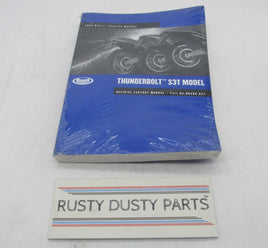 Buell NOS Sealed Official Factory 2002 Thunderbolt S3T Service Manual 99489-02Y