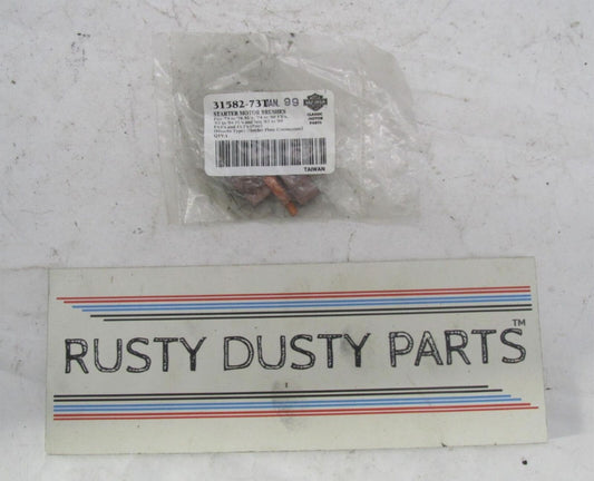 Pair of Harley Davidson Hitachi Type Starter Motor Brushes 31582-73T