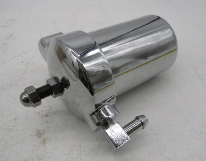 Harley Drag Specialties Polished Chrome Remote Oil Filter Housing DS275100