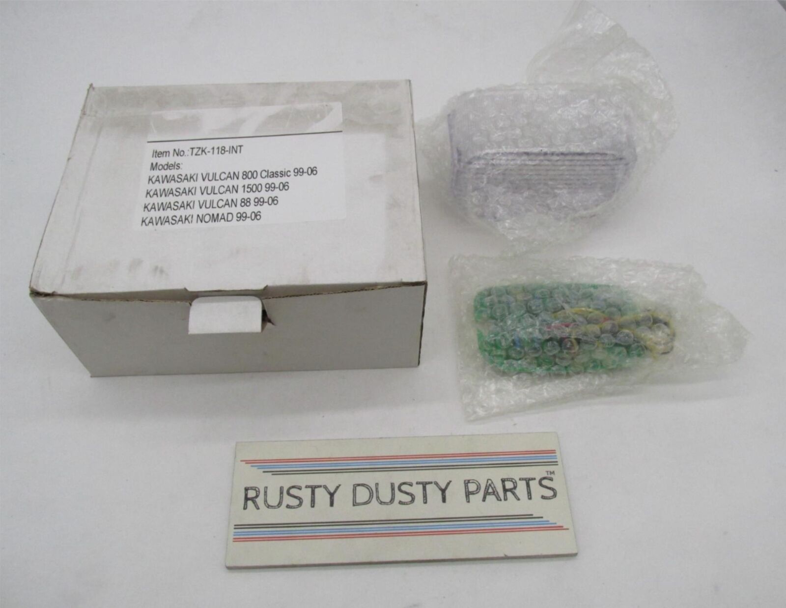 Topzone Kawasaki Vulcan 800 1500 Taillight Assembly TZK-118-INT