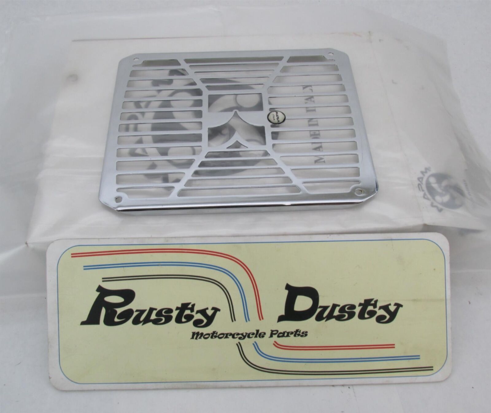Mapam Kawasaki Vulcan & Classic VN 800 Chrome Radiator Cover Guard KM8024VN8