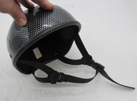 Voss XL Extra Large Carbon Flame Motorcycle Brain Bucket Helmet