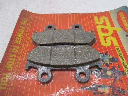 SBS Motorcycle Ceramic Street Brake Pads Pad Set 87-90 XRV 750 CBR600 593HF
