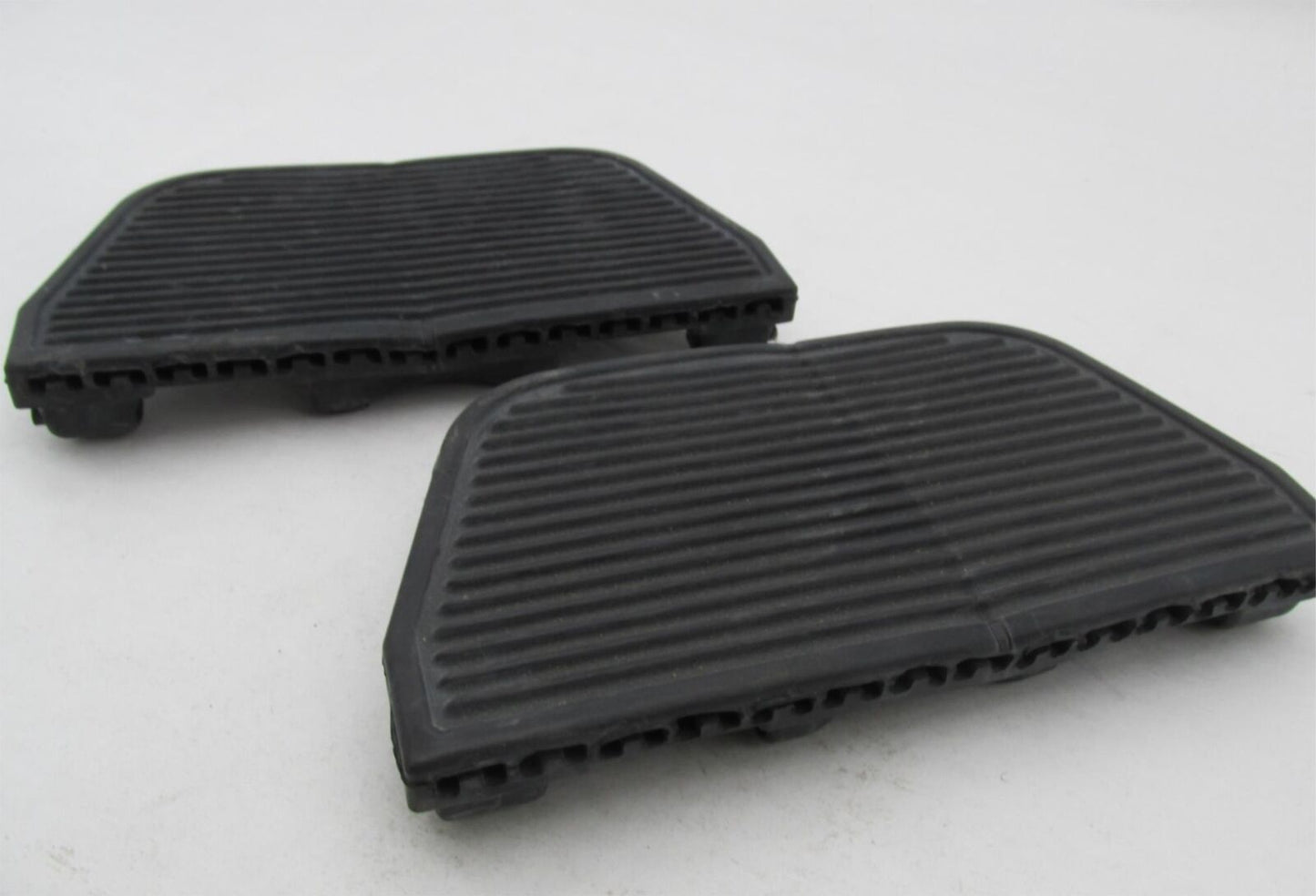 Pair of Harley Davidson Black Passenger Floor Board Rubber Pads 50606-06