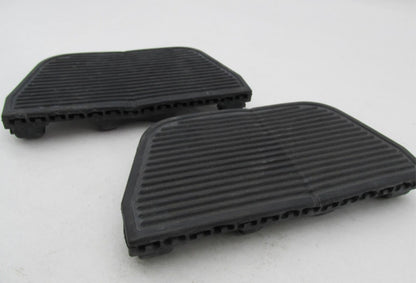 Pair of Harley Davidson Black Passenger Floor Board Rubber Pads 50606-06