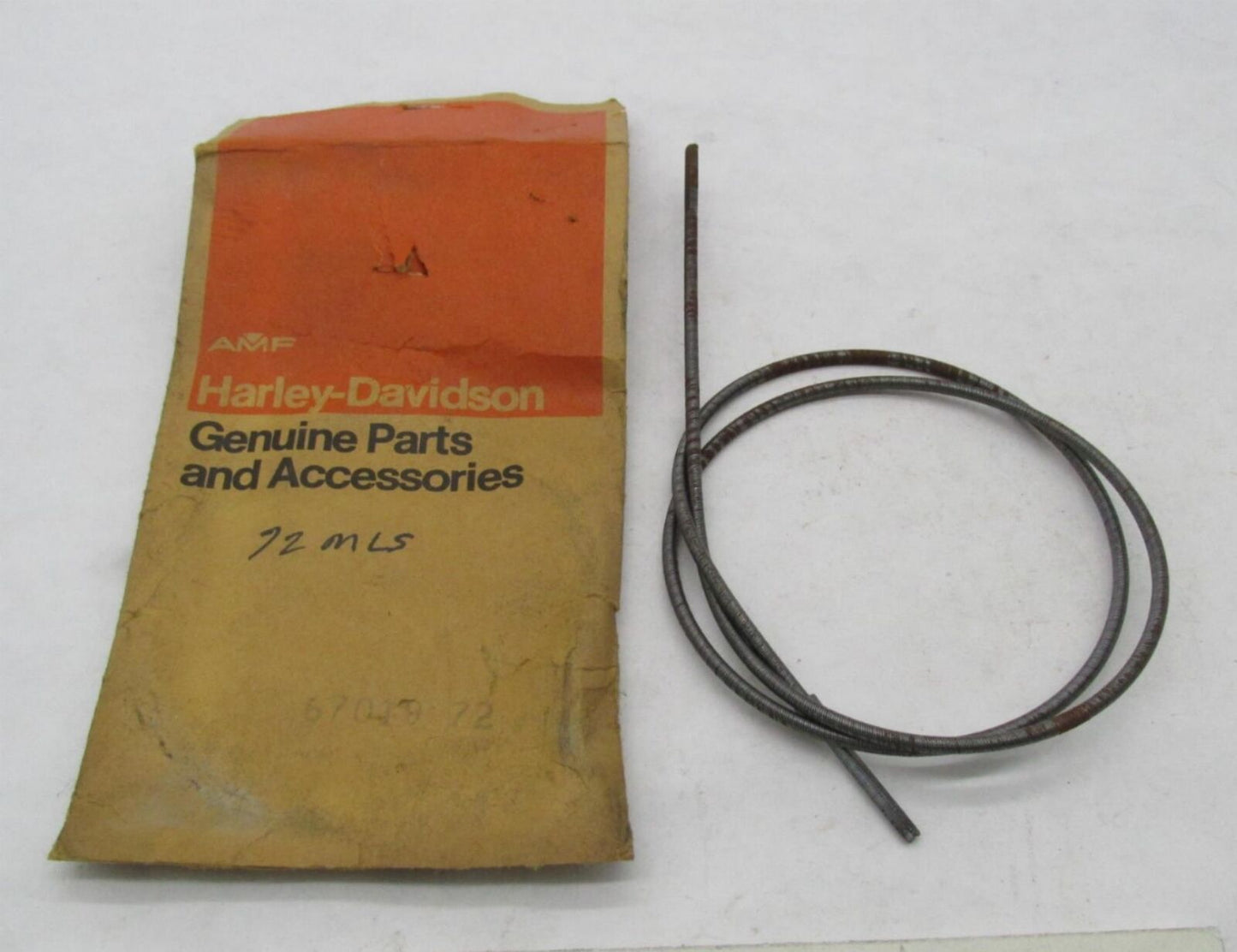 Harley-Davidson Genuine NOS Aermacchi Speedometer Drive Cable Wire 67019-72