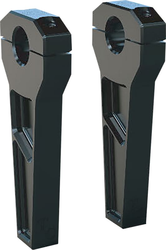 Todd's Cycle 1-1/8" Clamping Riser 6" Rise Black TD-R21-06B