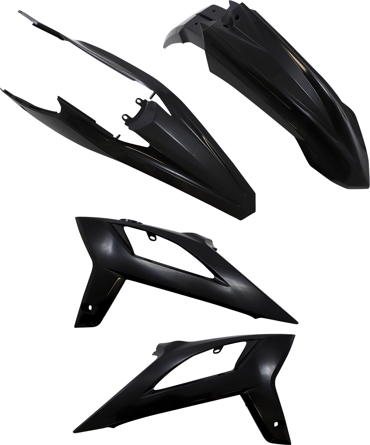 Acerbis Standard Body Replacement Plastic Kit Black 2936290001