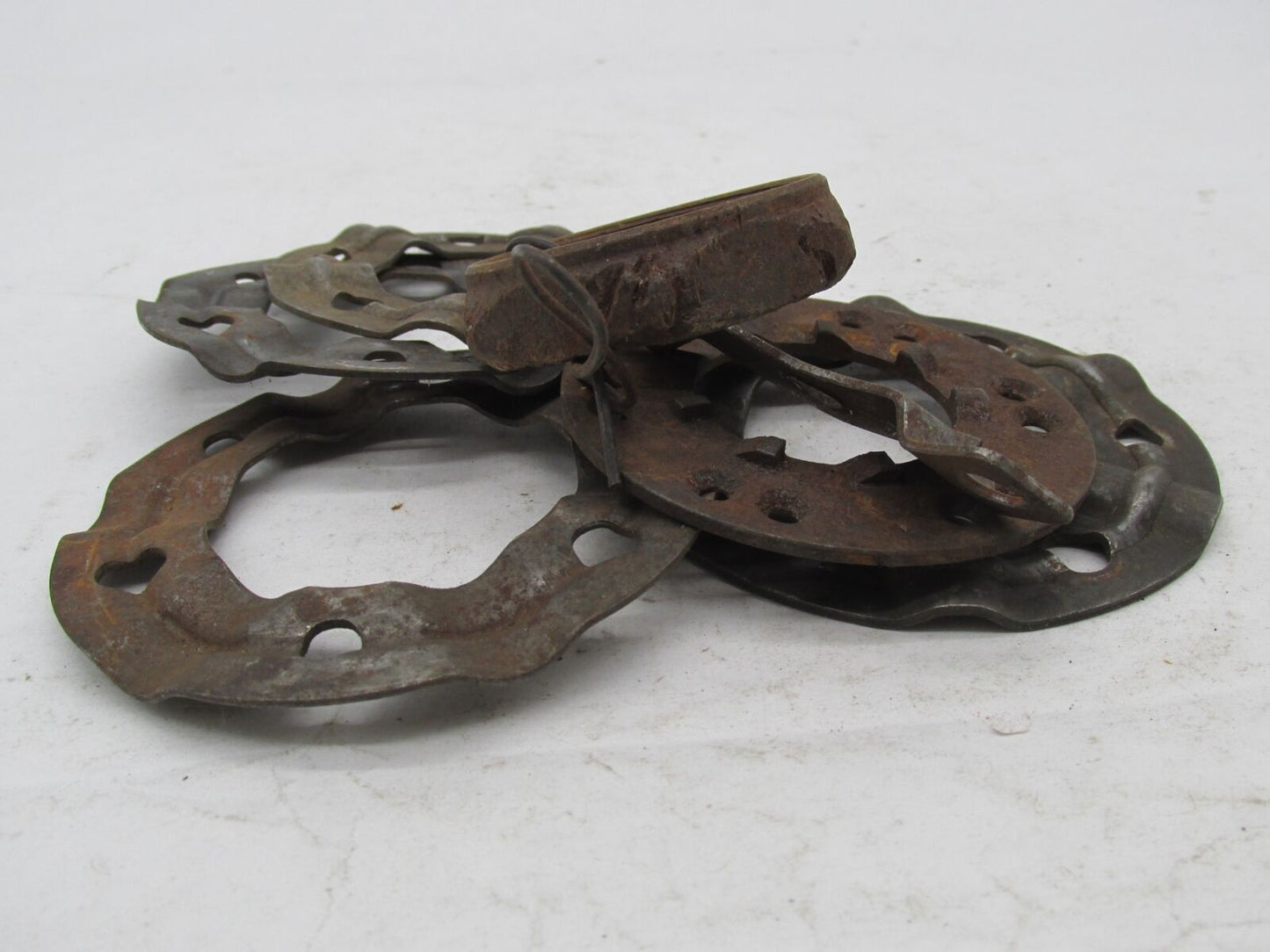 Mixed Lot of Vintage Triumph BSA British Motorcycle Clutch Plates Parts