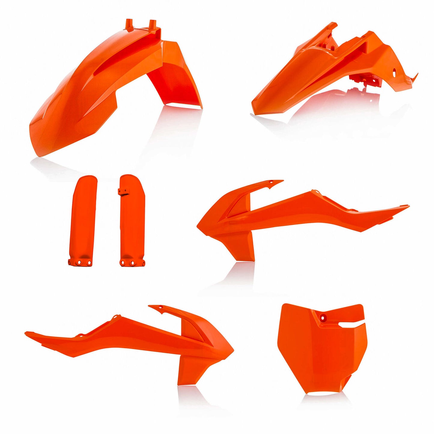 Acerbis Full Plastic Kit Orange 2791525226
