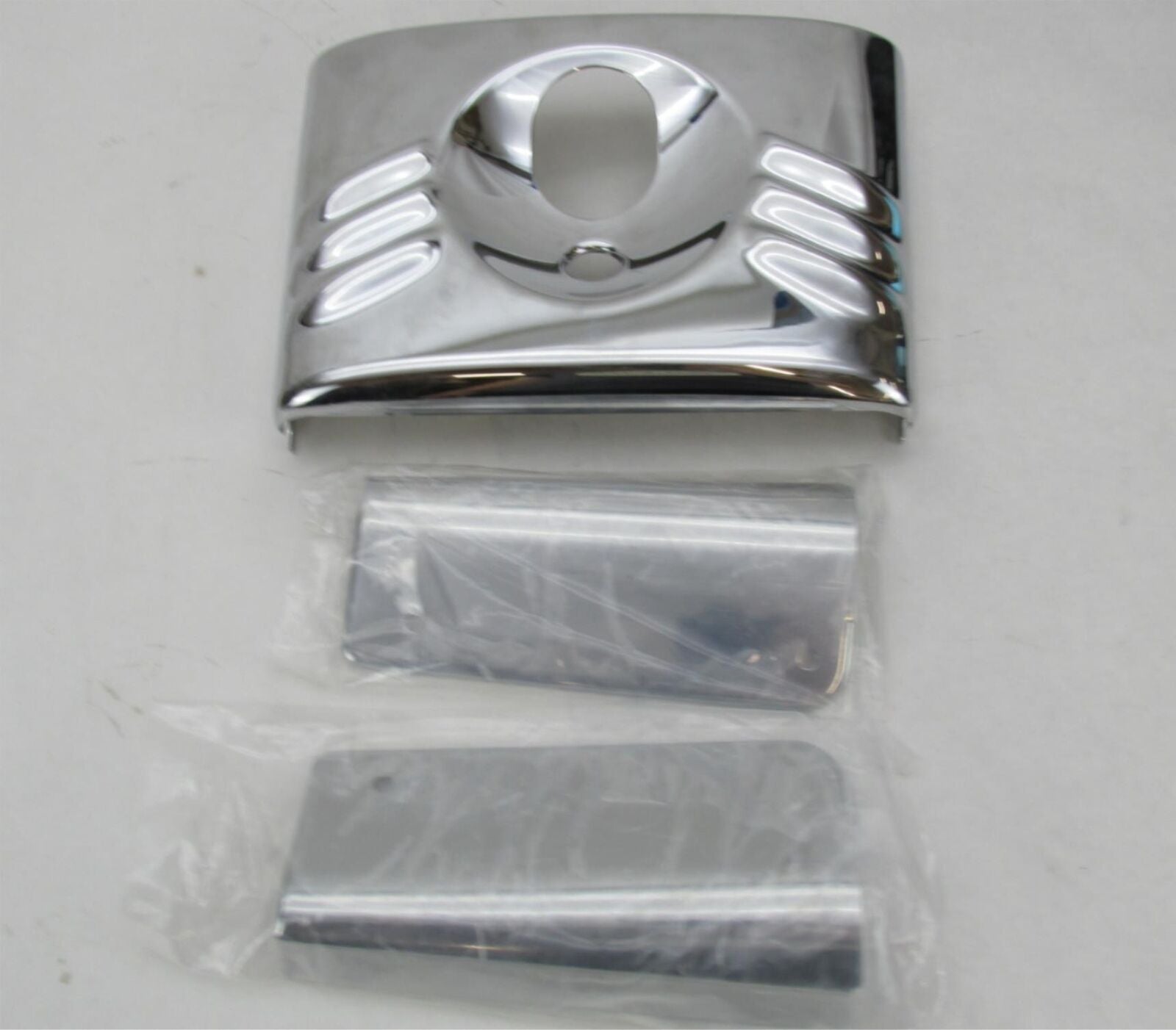 Harley Davidson Genuine NOS Chrome Fork Cover 3 Piece Set 67982-07 67890-91C