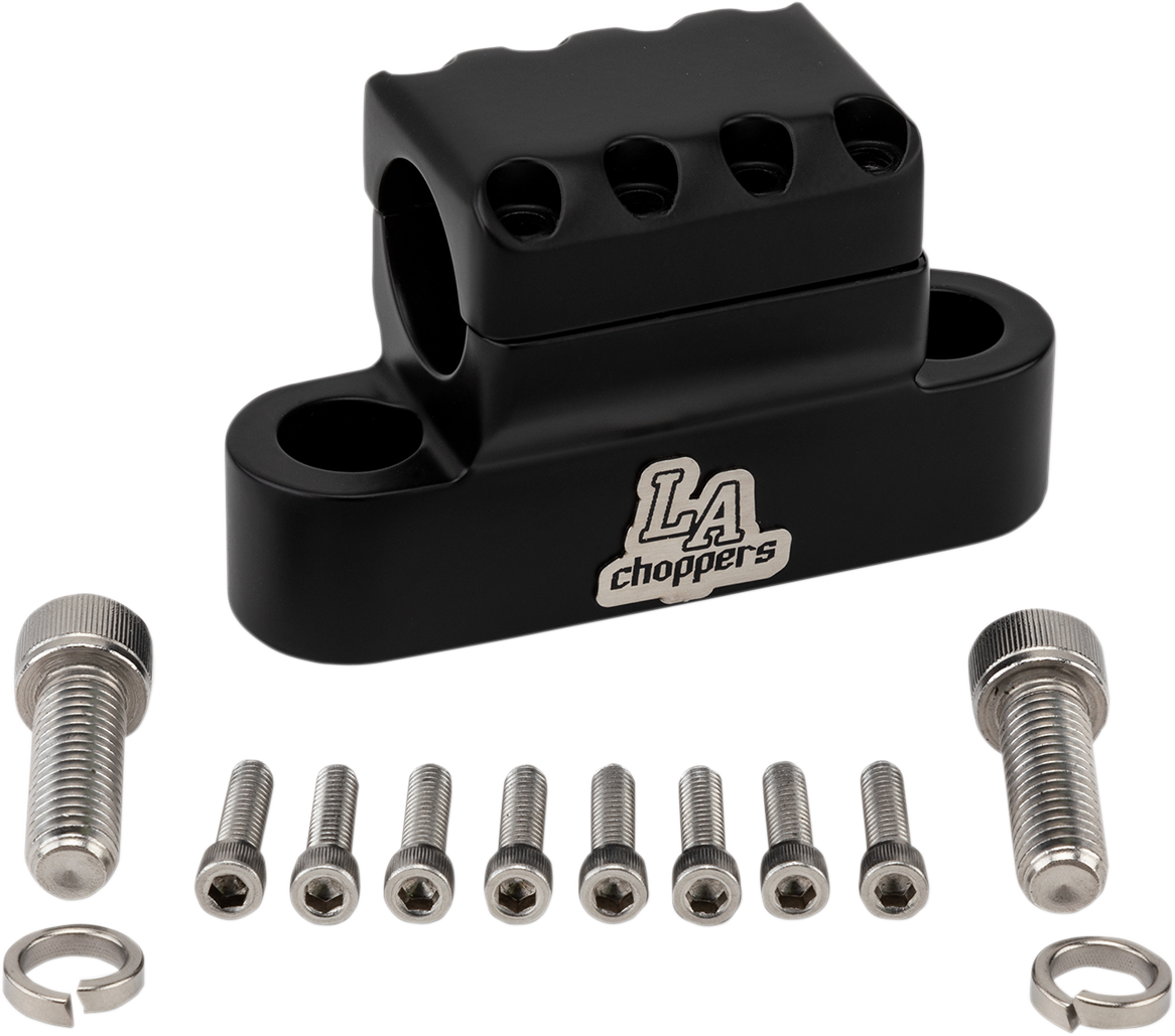 LA Choppers Kage Fighter Handlebar Clamps LA-7335-XXCM
