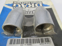 Harley Davidson Drag Specialties NOS Chrome O2 Sensor Covers 1861-0451