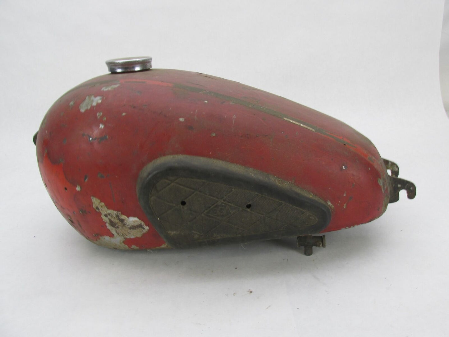 Vintage BSA British Motorcycle Red Gas Fuel Petrol Tank