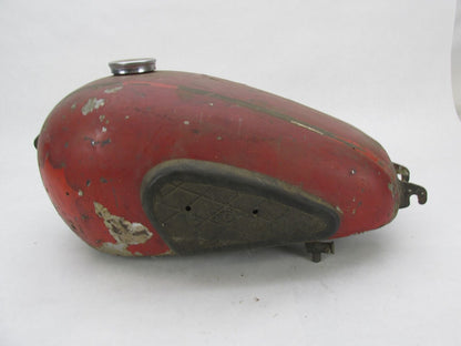 Vintage BSA British Motorcycle Red Gas Fuel Petrol Tank