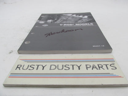 Harley-Davidson Official Factory 2015 V-Rod Models Parts Catalog 99457-16