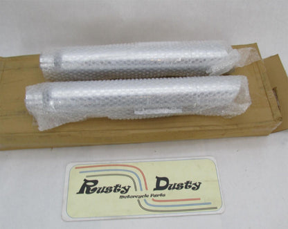 Pair of Harley Kustomwerks 1995-09 Dyna FXDWG Chrome Exhaust Mufflers 48081