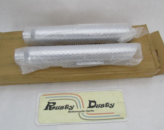 Pair of Harley Kustomwerks 1995-09 Dyna FXDWG Chrome Exhaust Mufflers 48081