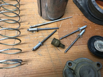 Harley-Davidson Shovelhead FX Carburetor Carb Parts Lot Springs Thrott