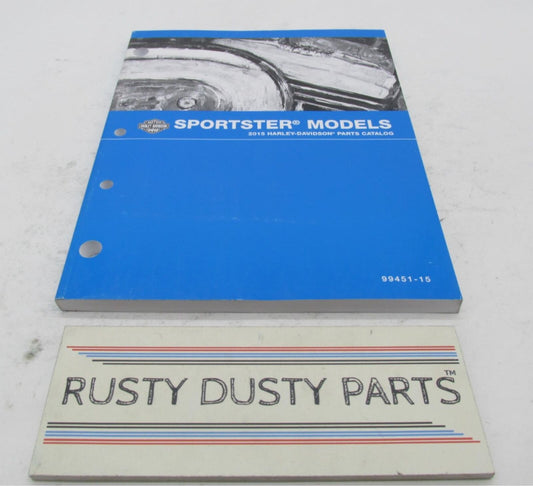 Harley-Davidson Official Factory 2015 Sportster Models Parts Catalog 99451-15