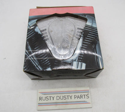 Harley Davidson Kuryakyn NOS 90-91 Evo BT Chrome Twin Velocity Air Cleaner 9800