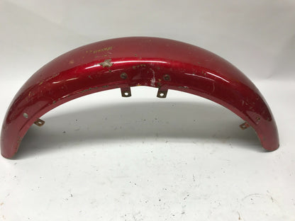 Vintage Harley Davidson Ironhead Front 5"  Fender Red no Dents Metal X