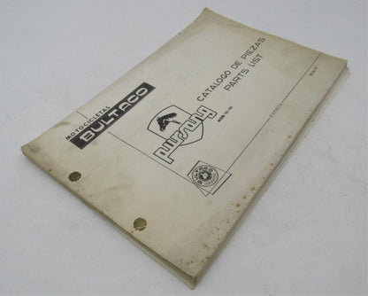Bultaco Original Factory 1977 Pursang Parts Catalog List Book 192.32-P117