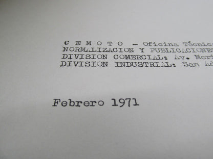 Bultaco 1971 Original Provisional Sherpa T Parts Catalog List 80.32-P117